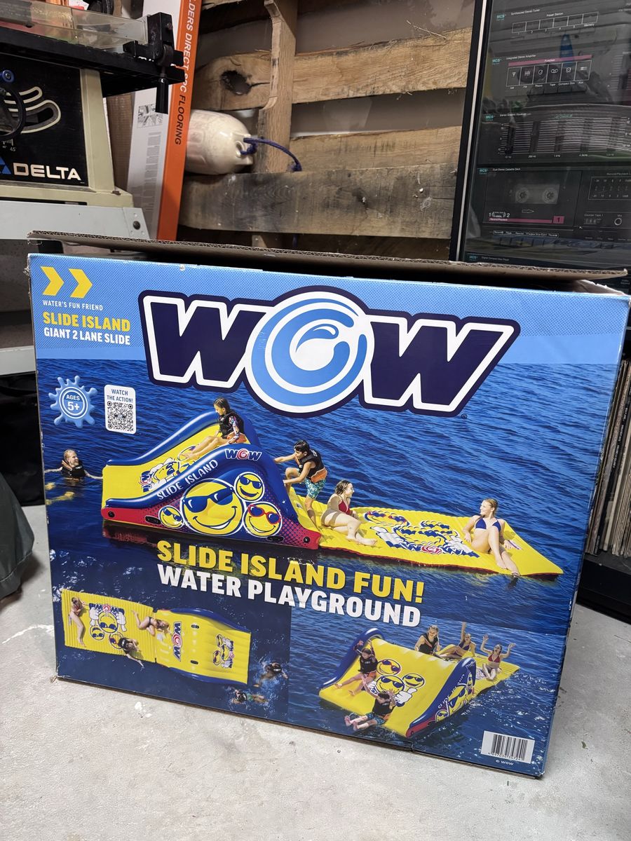 Water slide for Lake or yard