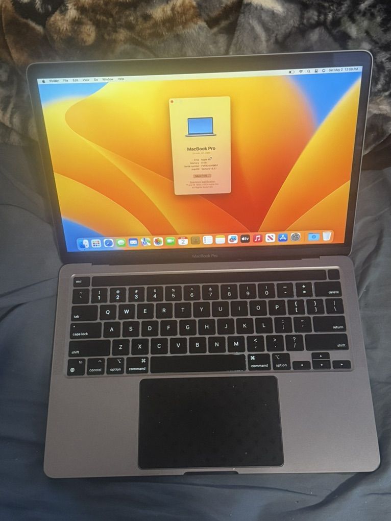 MacBook Pro 13inch M1 8gb 512gb A2338