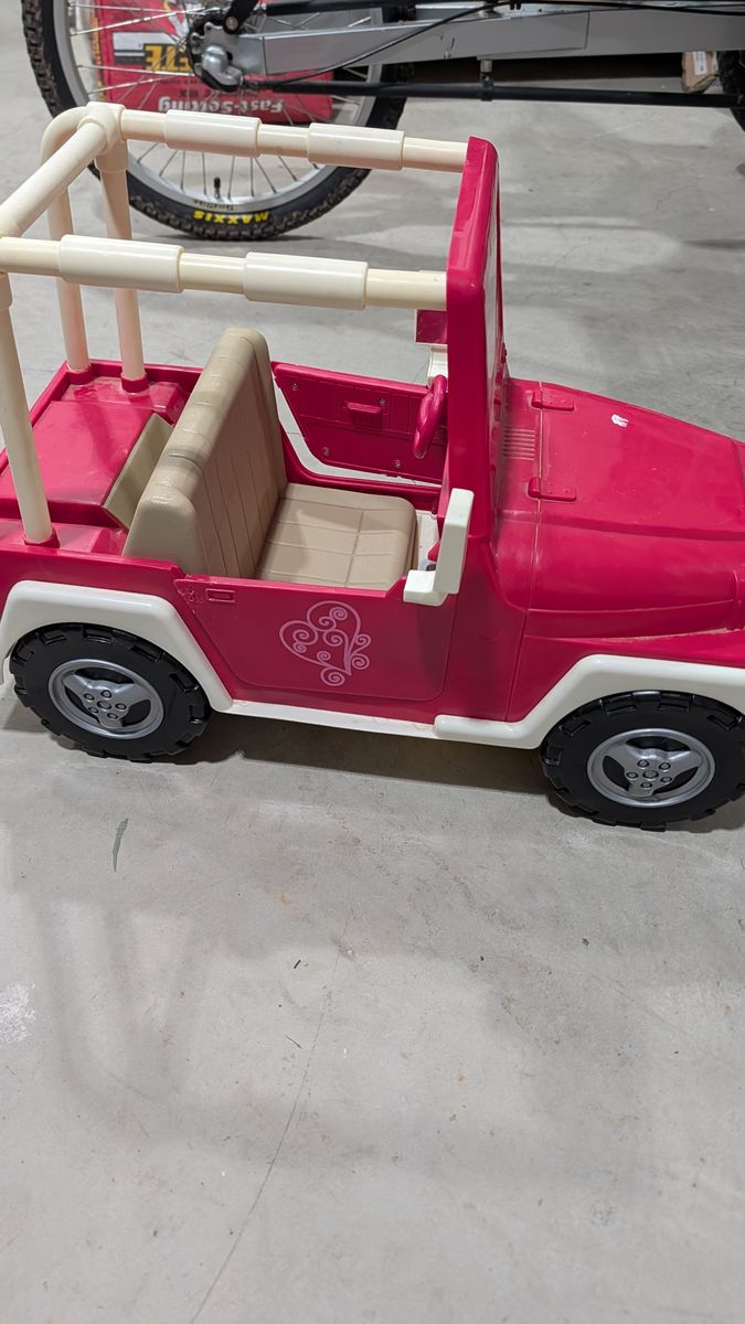 American Girl Jeep