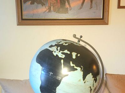 Replica of the Famous WW2 Denoyer-Geppert Military Chalk Globe