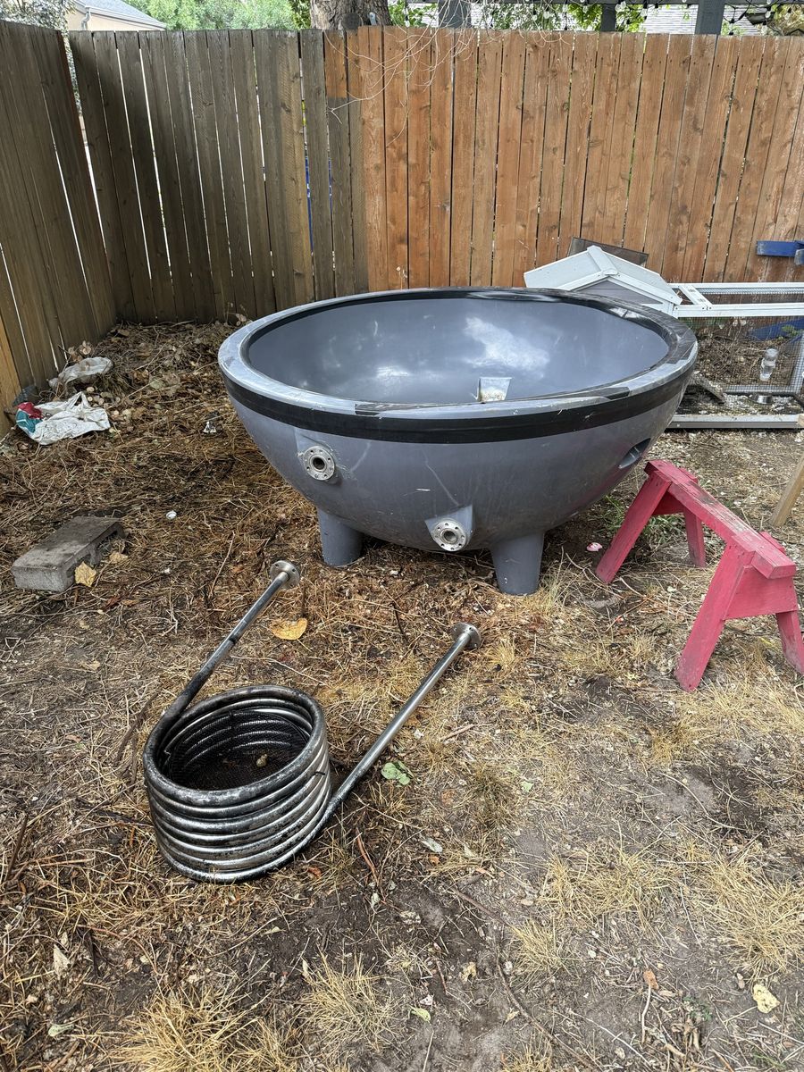 Portable Wood-Fired Hot Tub – Great for Camping or Backyard