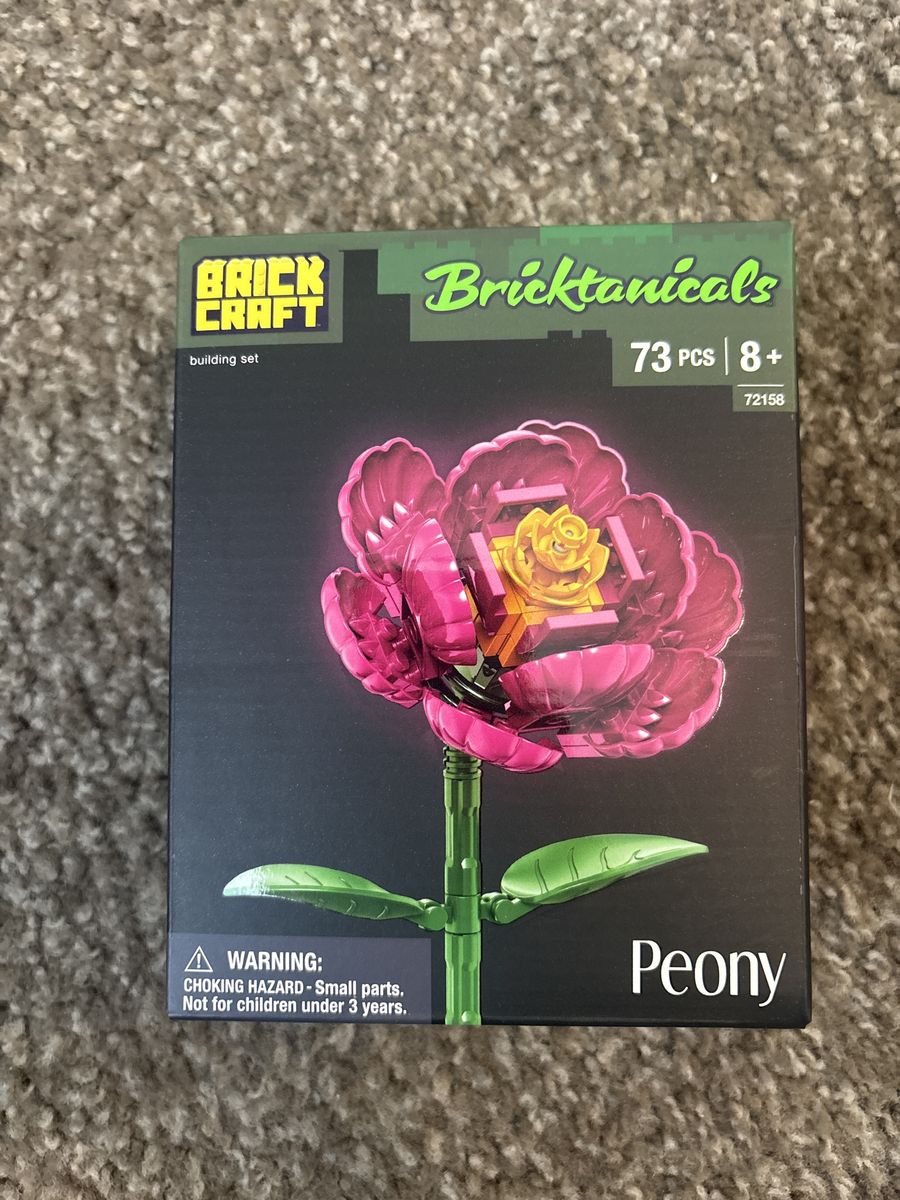 Brick Craft Peony (BRAND NEW)