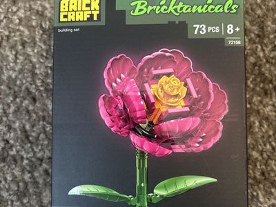 Brick Craft Peony (BRAND NEW)