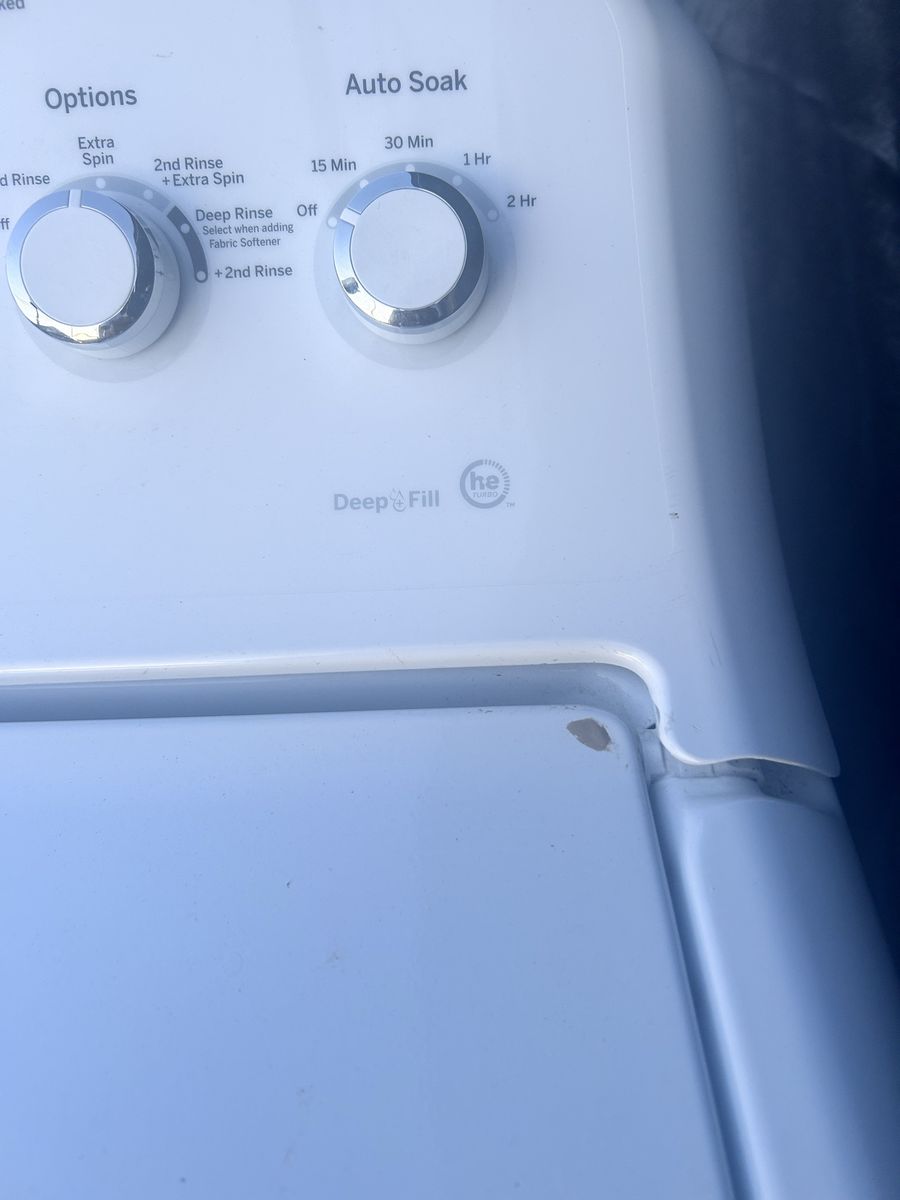 GE washer machine