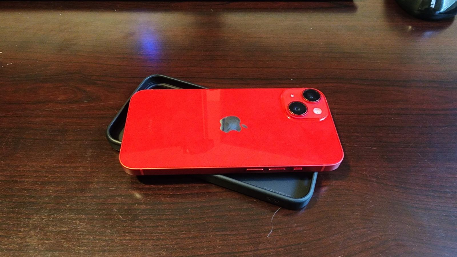 Perfect Condition iPhone 14 Unlocked with Black Case 