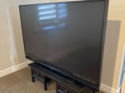 Mitsubishi 73" Old School Style TV