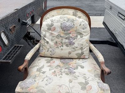 Floral chair