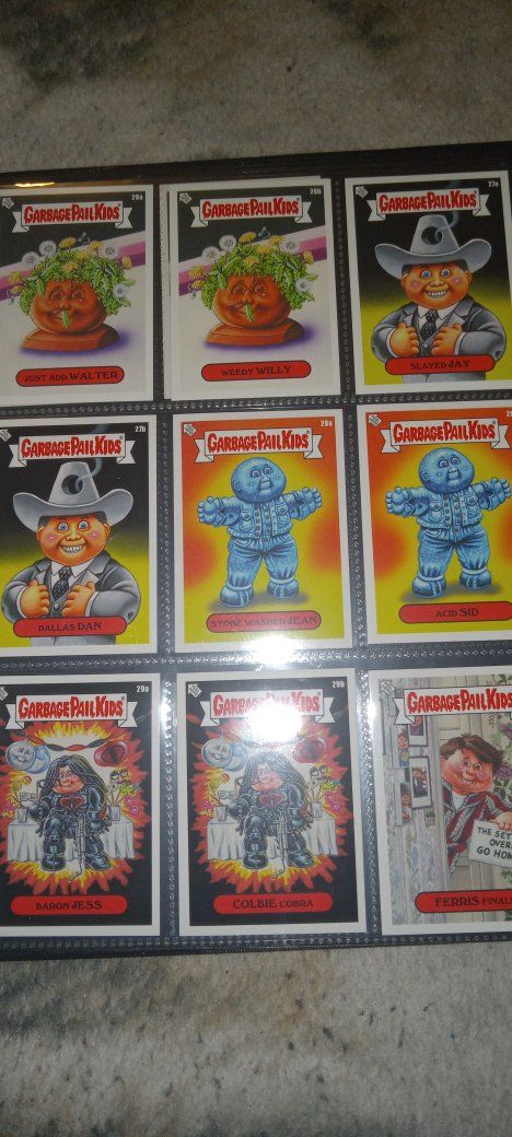 garbage pail kids: we hate the 80s expansion set 6