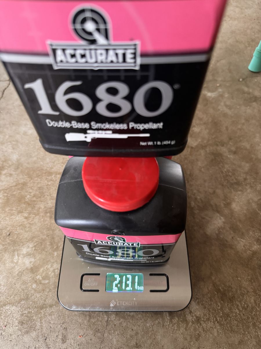 Accurate 1680 2.5 Pounds