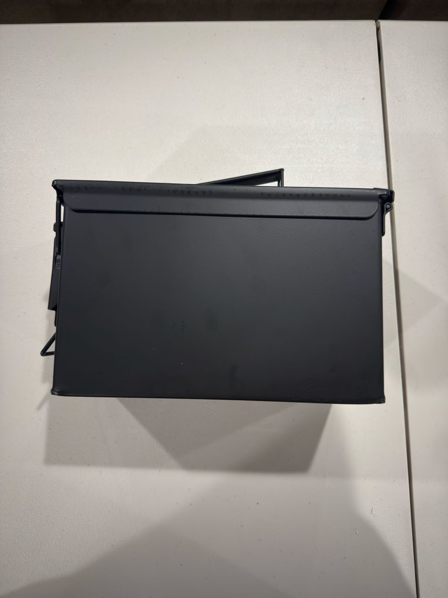 Black Ammo Box