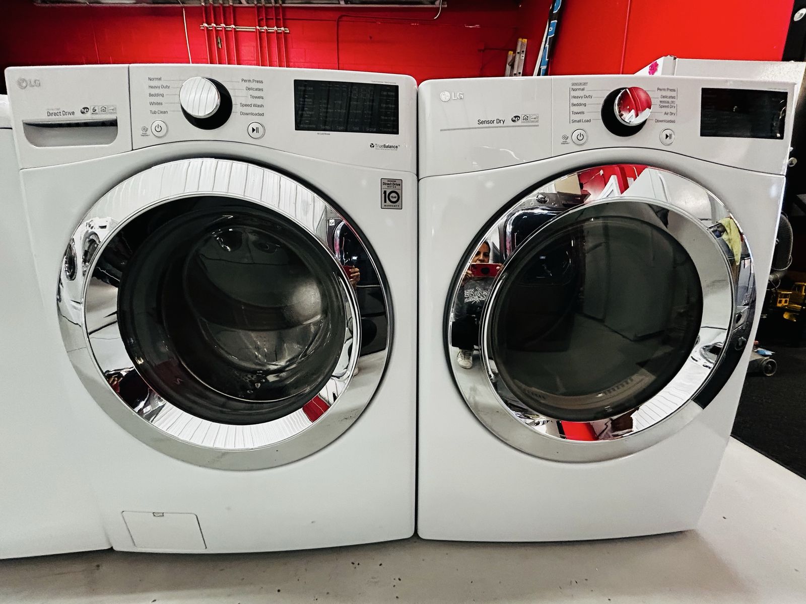 Lg Electric Front Load Set/Stackable