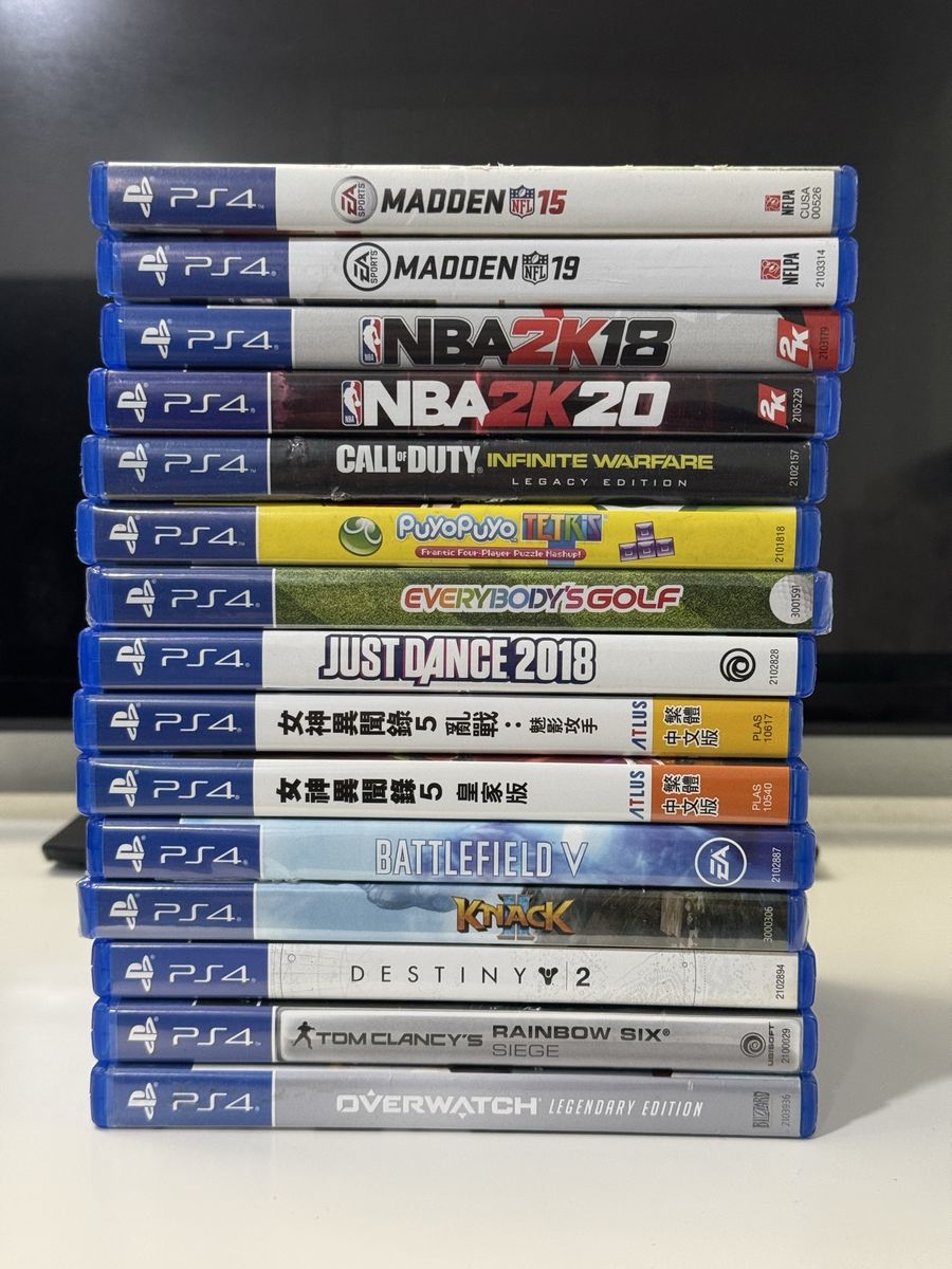 Ps4 / PlayStation 4 Games / Cleaned / $5 Each