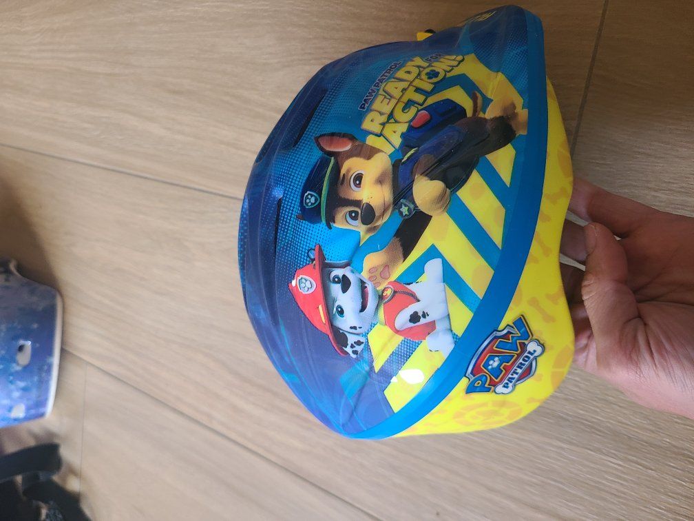 paw patrol kids bike helmet