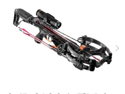 Barnett Hyper Raptor BCX Crossbow with Primetime Scope and Extras