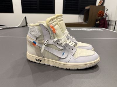 Retro High OG White Size 13