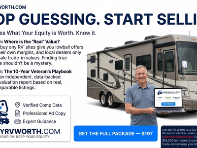 Stop Guessing Your RV Worth: Current Market Value Class A, Class B, Class C, 5th Wheel, Travel Trailers, Toy Hauler Truck Camper