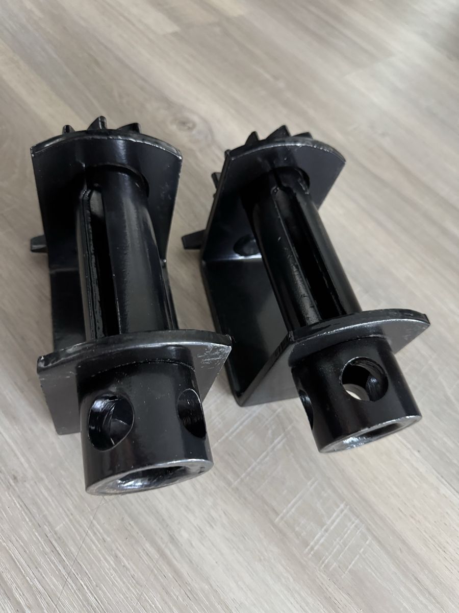 DC Cargo Weld-On Winches for Flatbed Trailer (Pack of 4)