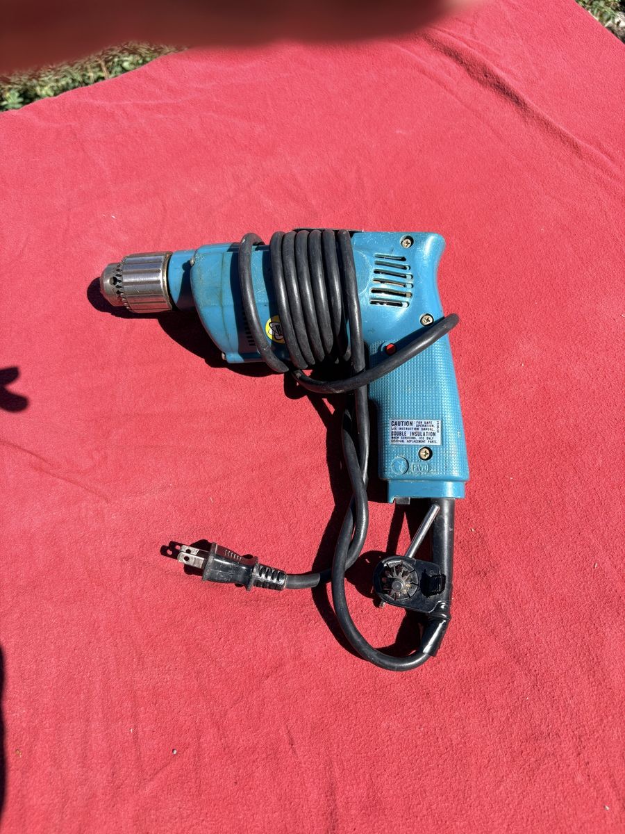 Makita 3/8” powerful drill 60.00