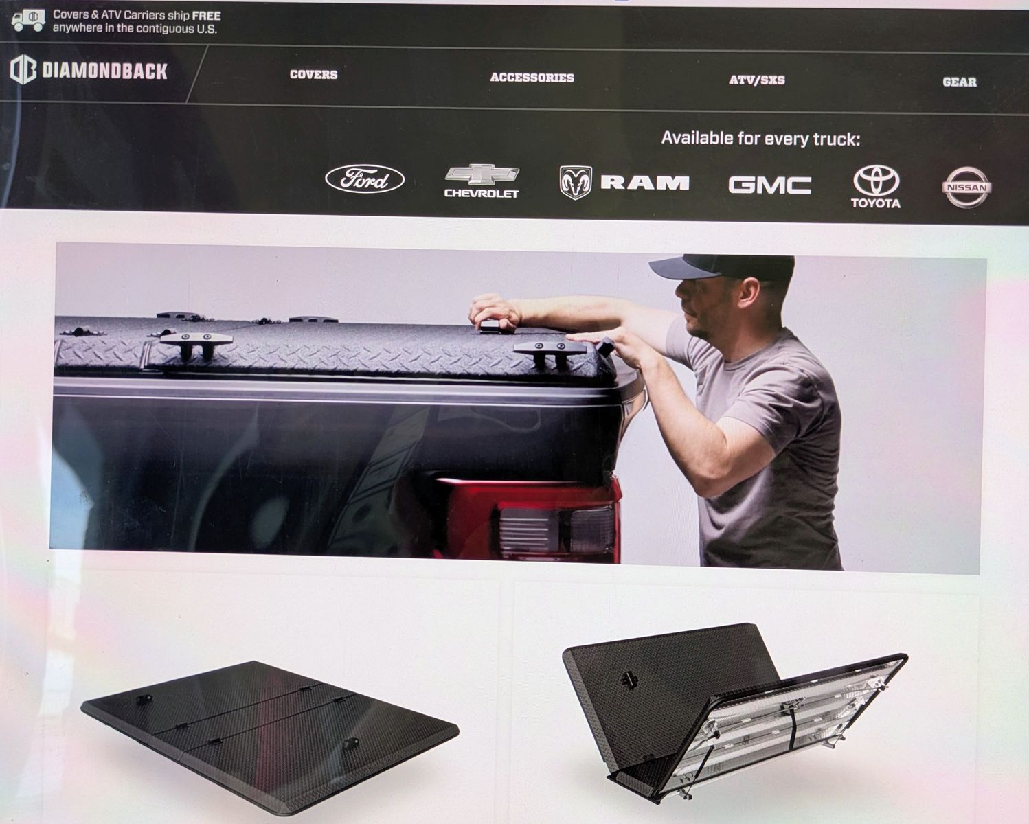 DiamondbackHD Truck Bed Cover