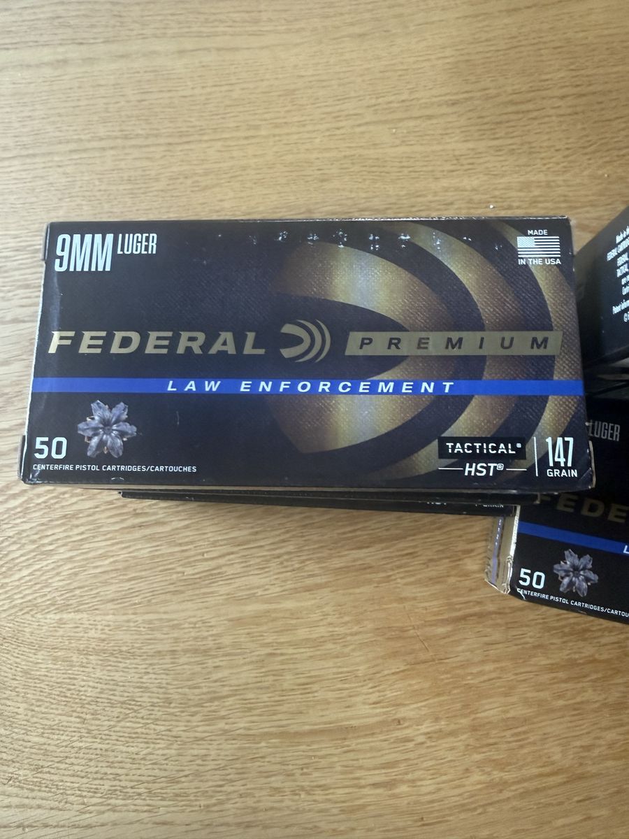 Federal 9mm 147gr