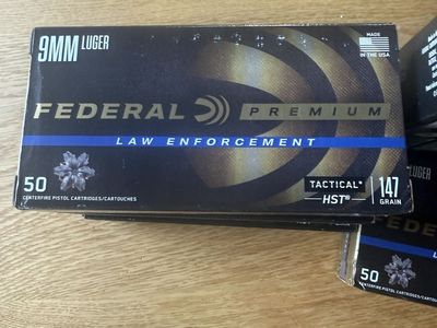 Federal 9mm 147gr