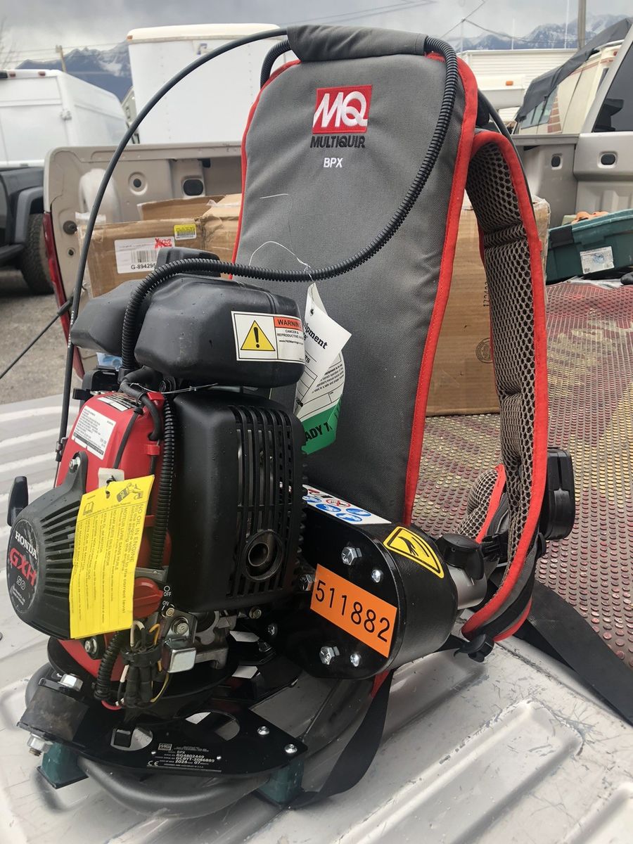Concrete Backpack Vibrator Multiquip's BPX 2.1hp Gas