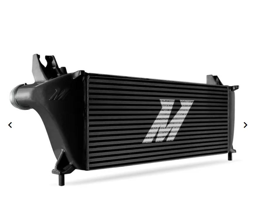 Mishimoto Performance Intercooler for 2019-2023 Ford Ranger 2.3L EcoBoost Eco Boost  - Black MMINT-RGR-19BK