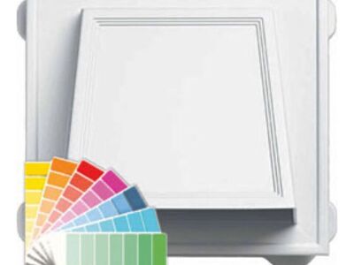 New 6 Hooded Home Or Shop Exhaust Vent