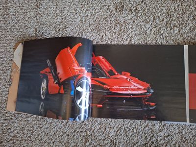 Manual Lego technic Ferrari Daytona sp3.