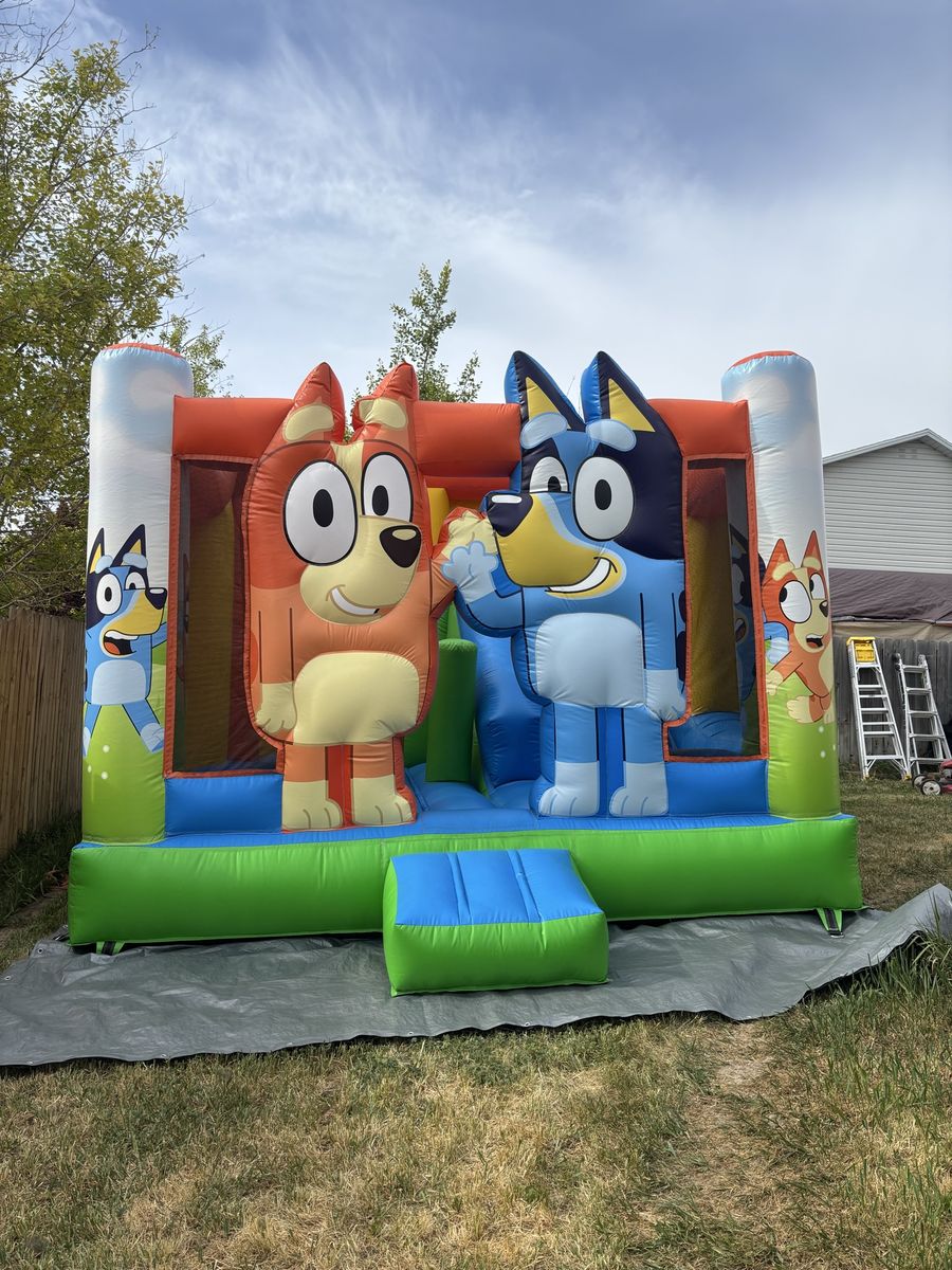 Bluey Bounce House for Rent