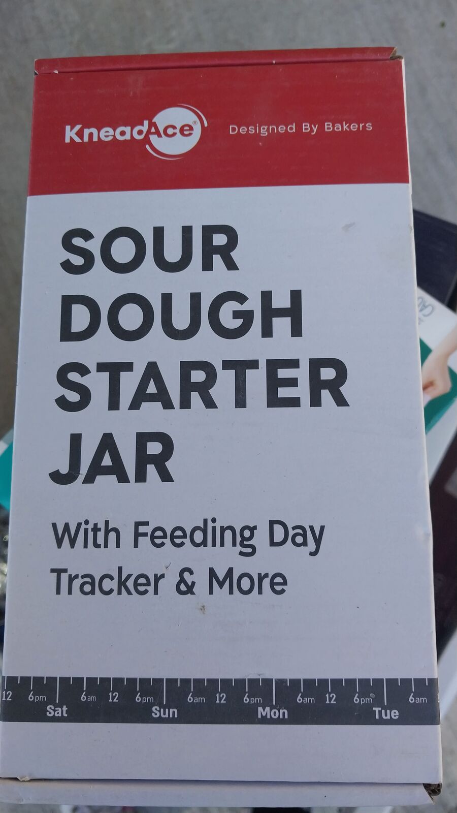 NEW SOUR DOUGH STARTER JAR