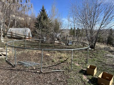 Free Trampoline Frame – Needs Mat & Cover