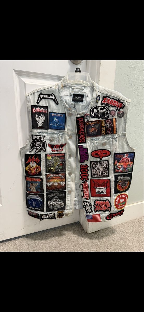 Heavy Metal Patch Jacket