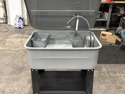 Central Machinery 20 Gallon Parts Washer with Pump - Industrial Shop Tool