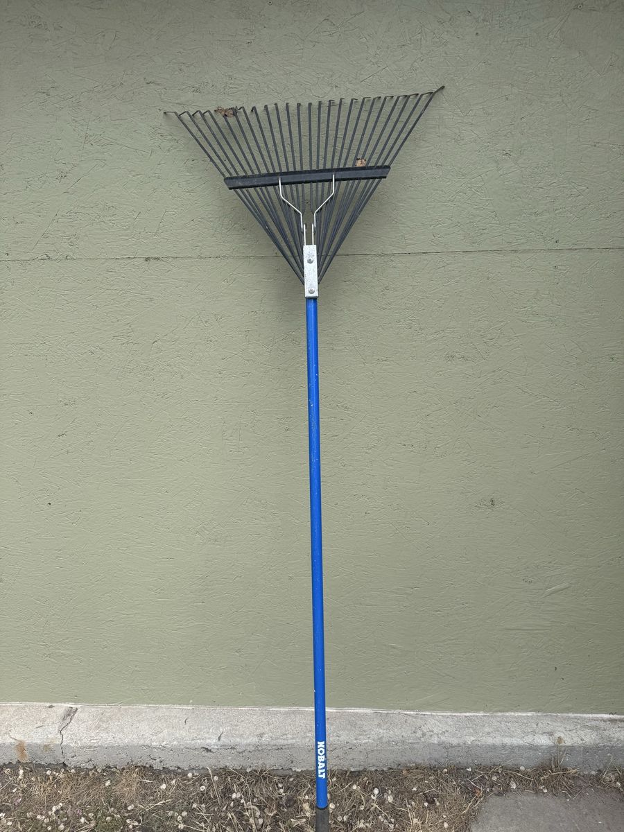Steel leaf rake