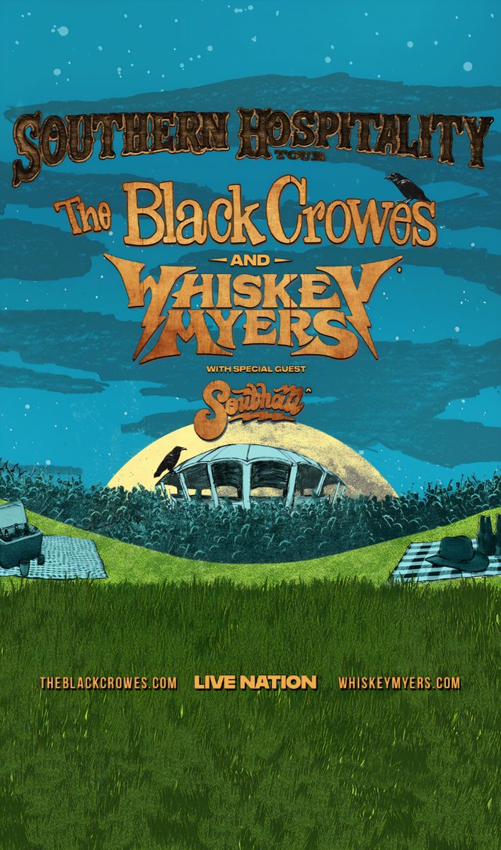 2 Tickets for Whiskey Myers and Black Crowes Section 101 