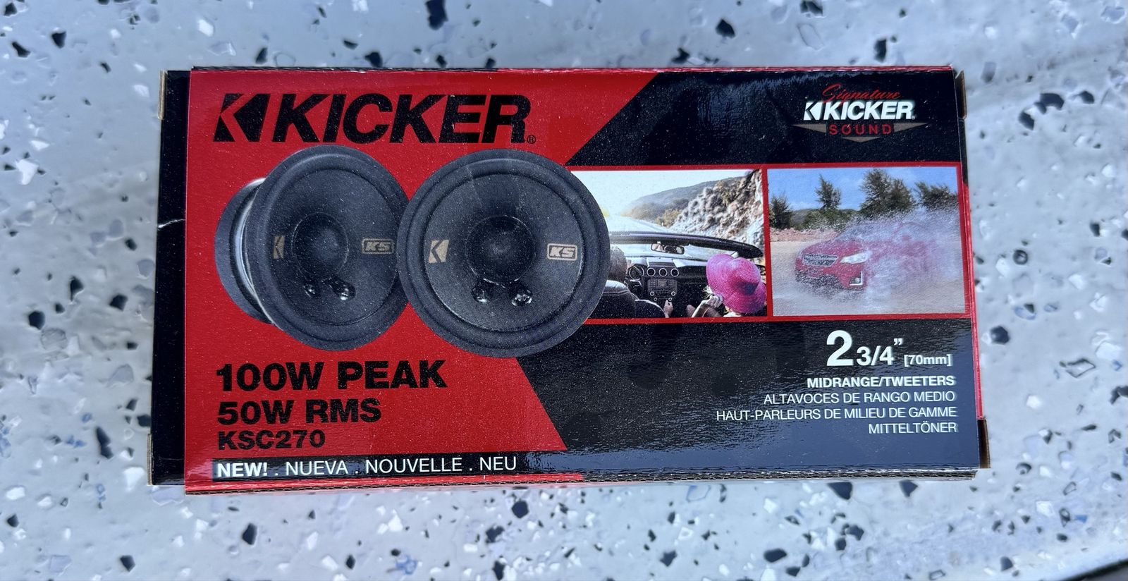 Kicker KSC270 Speakers