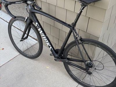 Specialized S-Works Tarmac SL4 – Size 56 SRAM Red CLX 40 Carbon Wheels