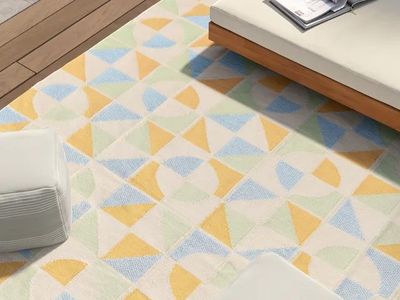 Mekko 8 X 10 Indoor/Outdoor Rug - Peach Dream