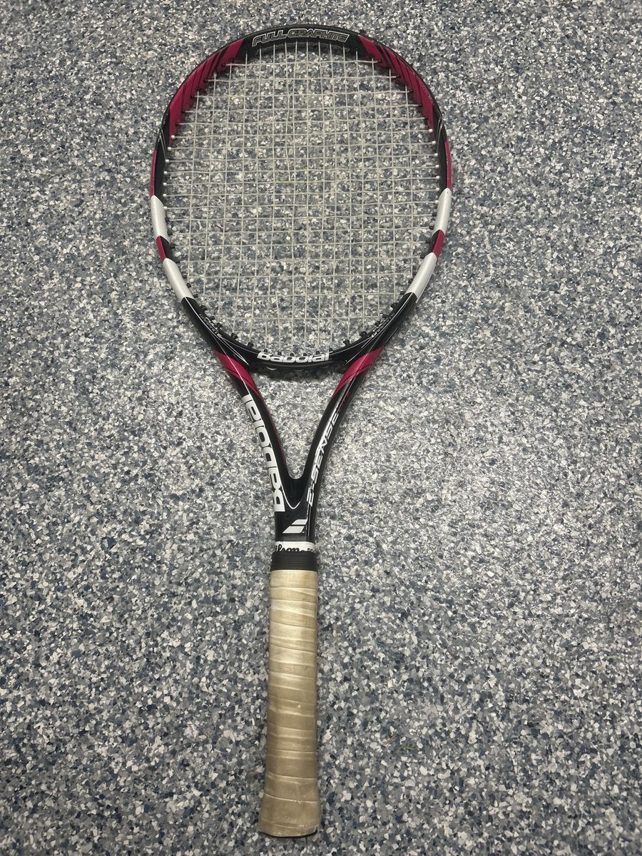 Babolat E-Sense Lite Full Graphite Tennis Racquet - 4 1/8 Grip, Pink/Black