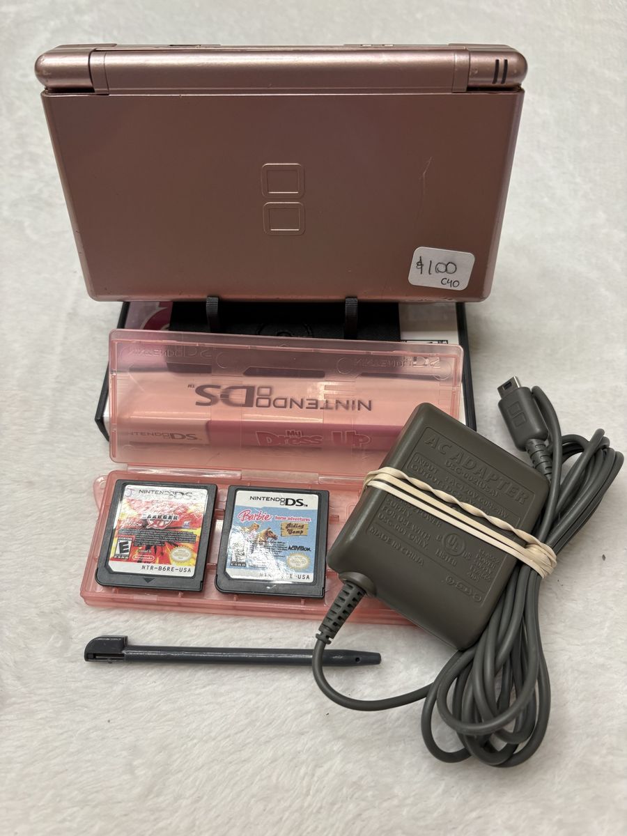 DS Lite Bundle - Rose Gold