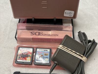 DS Lite Bundle - Rose Gold