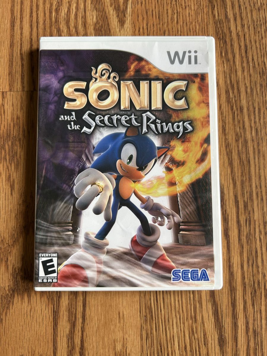 Nintendo Wii sonic and the secret rings