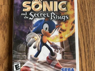 Nintendo Wii sonic and the secret rings