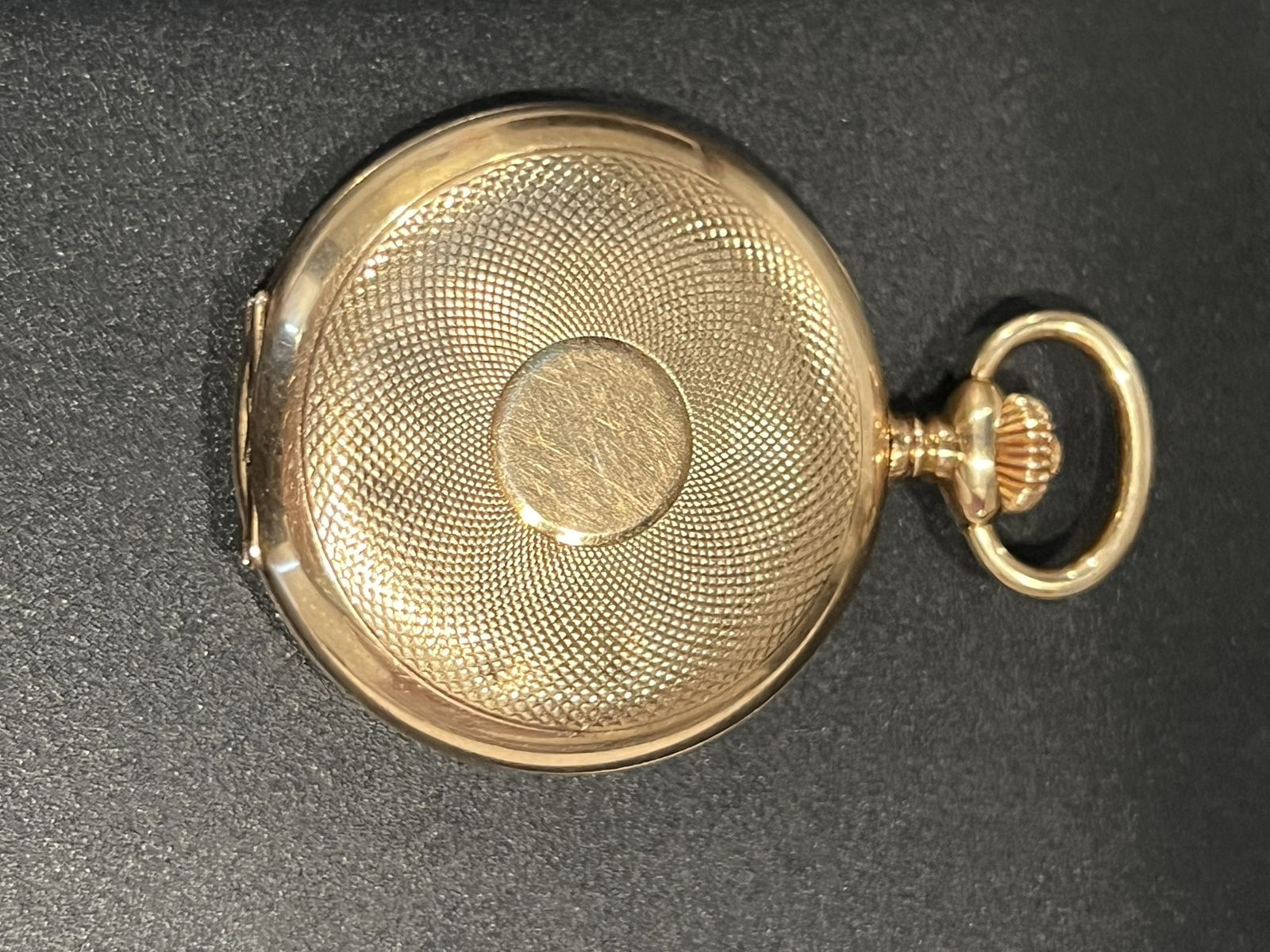 Antique Borel Fils & Cie 14K Solid Rose Gold Pocket Watch – 15 Jewels – Circa 1900