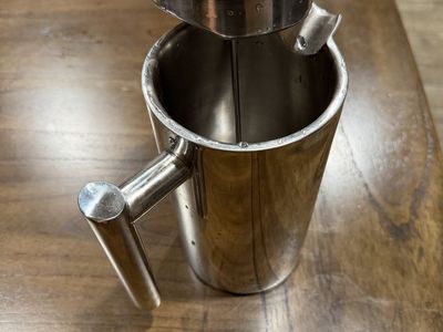 Stainless Steel French Press Coffee Maker - Durable & Sleek Design
