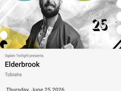2 Elderbrook Tickets