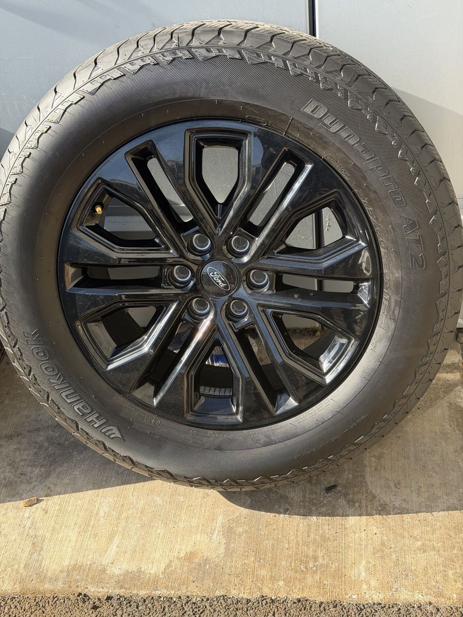 New 2026 Ford F150 wheels and tires