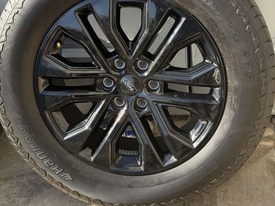 New 2026 Ford F150 wheels and tires