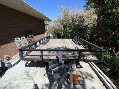 8x16 Flatbed Trailer Dual Axle